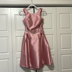 Pageant Pink Cocktail Dress, Size M/6